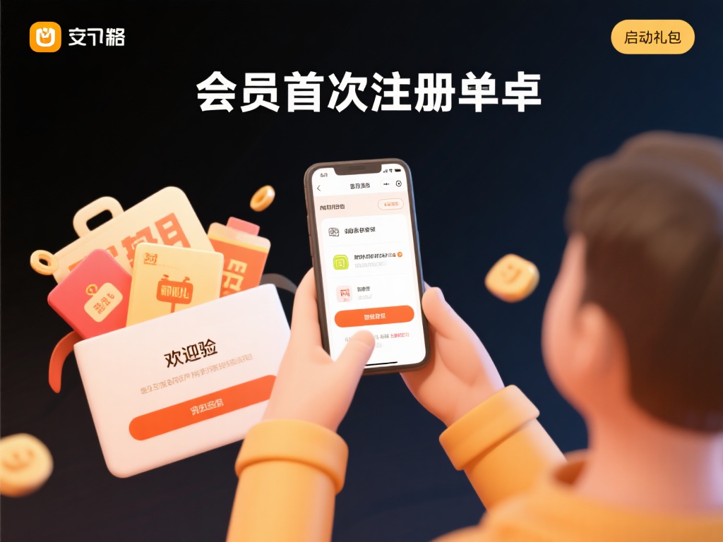 首先，会员在首次注册时，即可获得一份欢迎礼包，这成