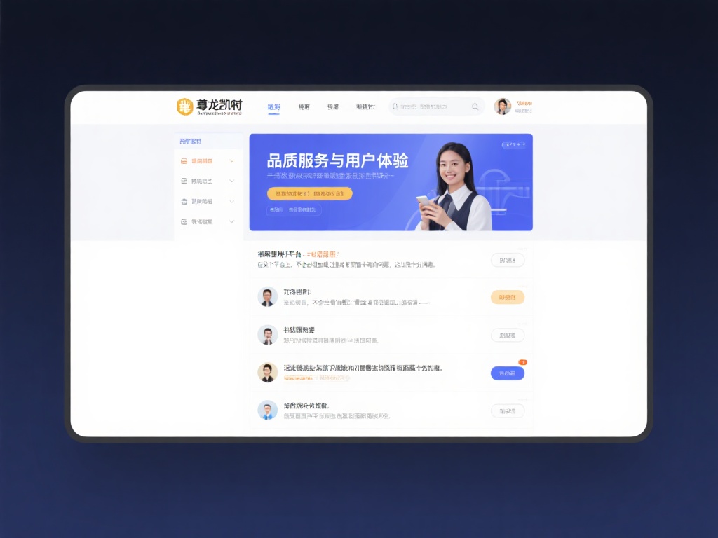 品质服务与用户体验
任何在线平台的发展都离不开卓